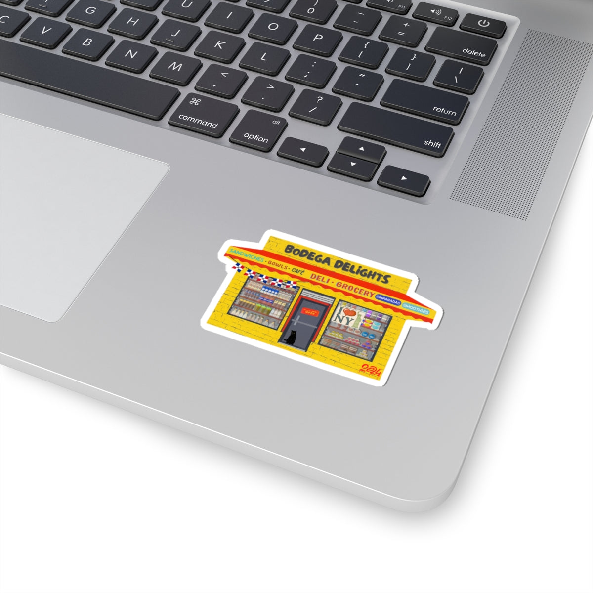 Bodega Vibes in a sticker