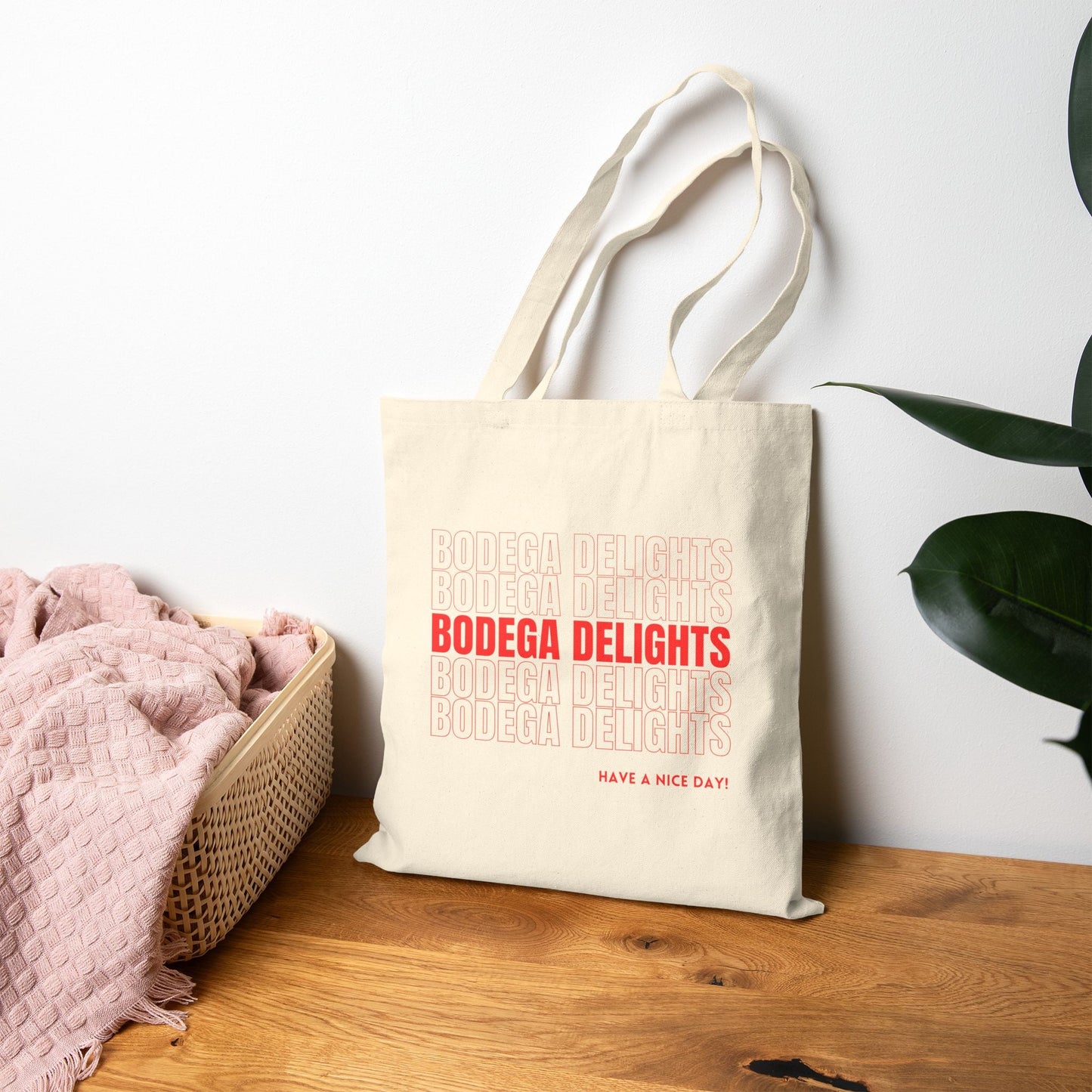 Have A Nice Day Grocery Bag